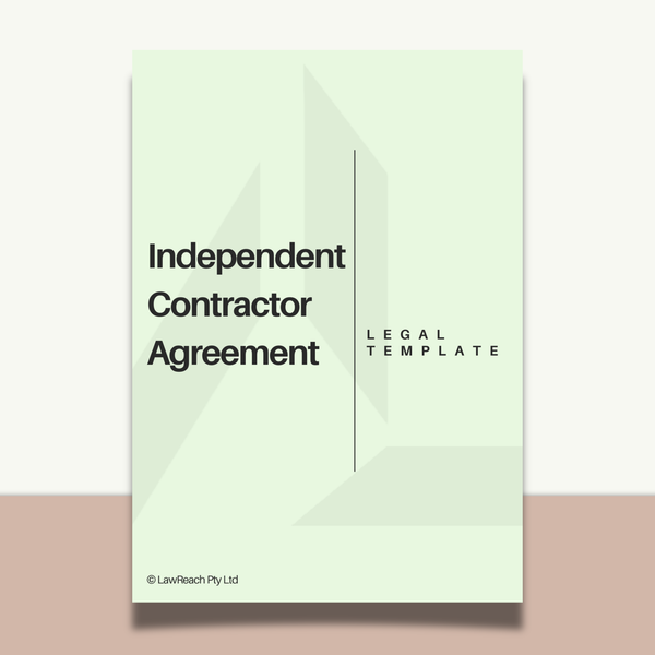 Independent Contractor Agreement