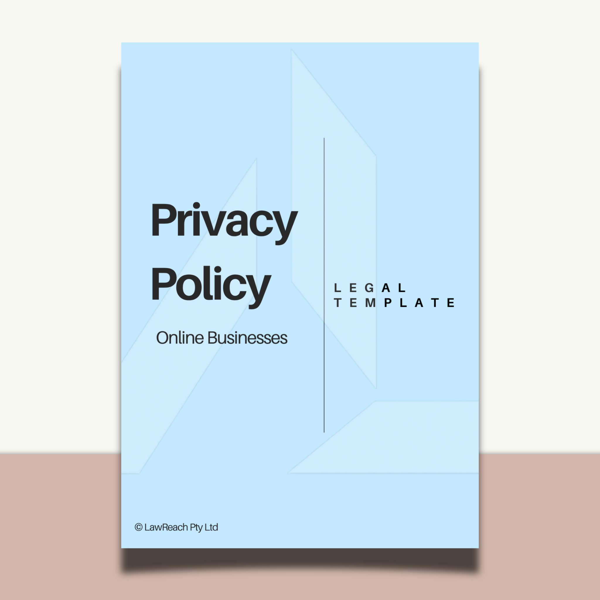 Privacy Policy Template for Online Businesses - COMING SOON